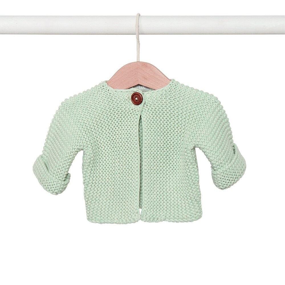 Baby girl green on sale cardigan