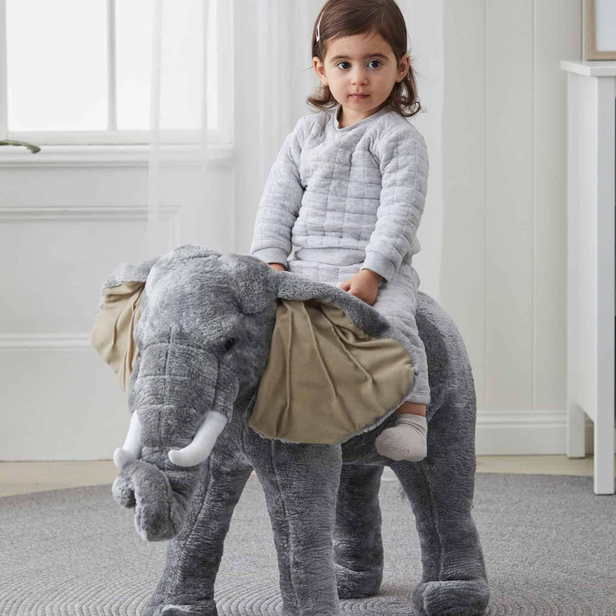 Huge elephant 2025 stuffed animal